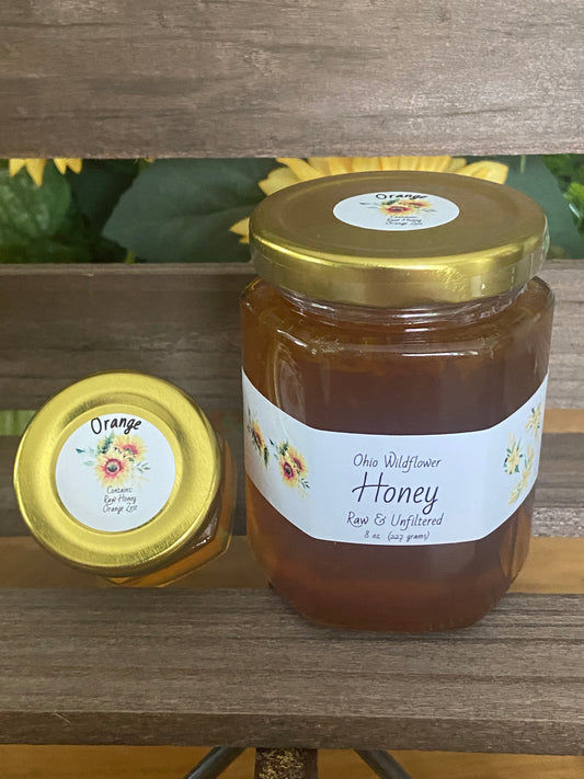 Crystal Orange Honey - 8 oz.